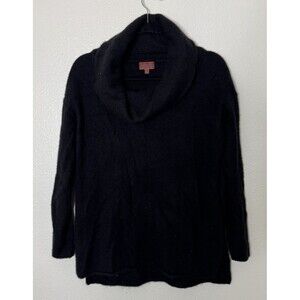 Tesori black sweater 100% cashmere Size Sm
